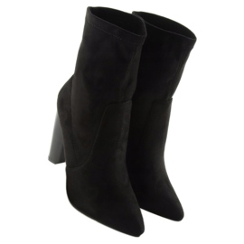 Boty na sloupku černé SY23P Black černý 1