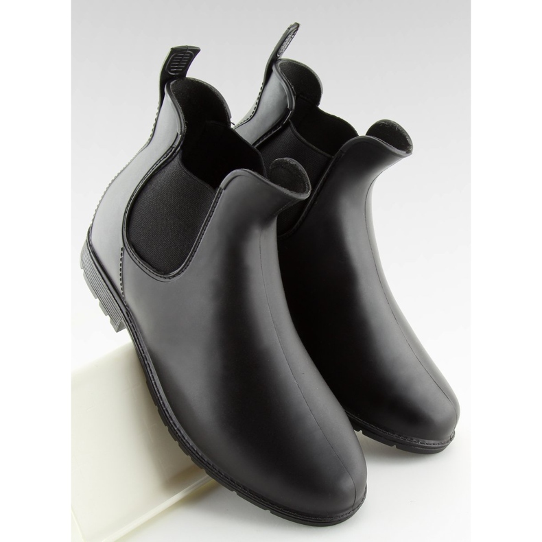Černé kozačky Jodhpur D67 černé černý 1