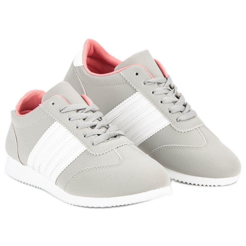 Šedé sportovní boty šedá 1