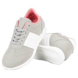 Šedé sportovní boty šedá 2