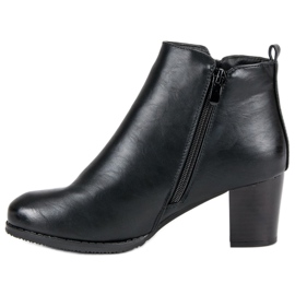 J. Star Klasické vysoké podpatky černý 1