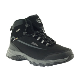 American Club Softshellový trekking s membránou černý 1