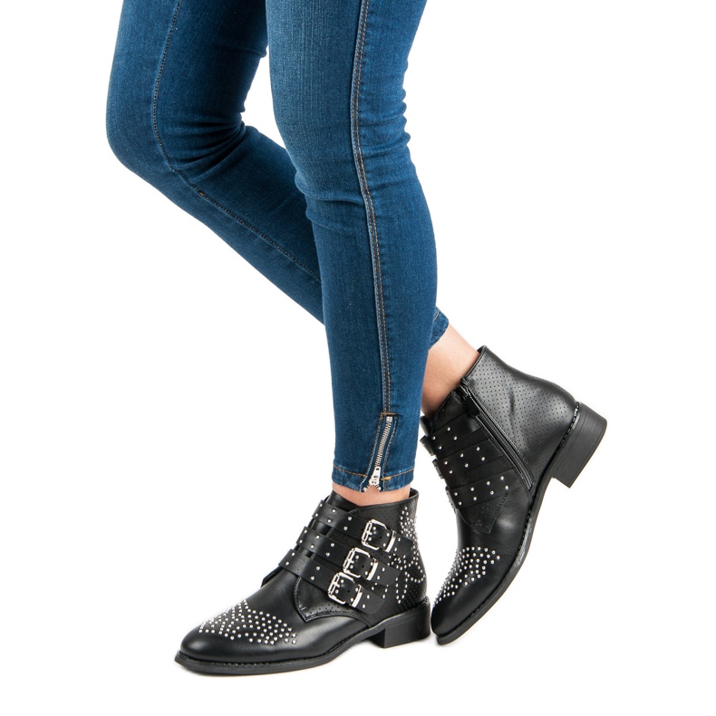 Bestelle Rockové boty černý 1