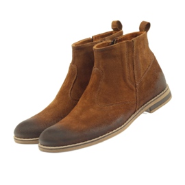 Pánské boty Riko Jodhpur boty 859 červené vícebarevný 4