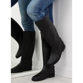 Rainy Show black D59 Black galoshes černá 2