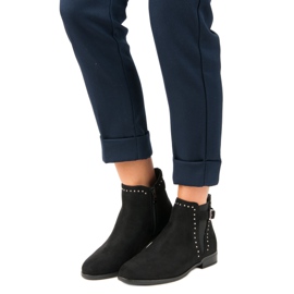 Super Me Nízké podzimní boty černý 2