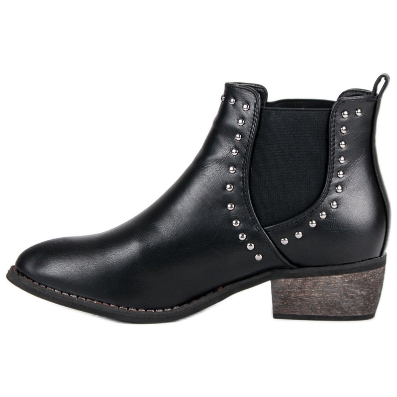 Sweet Shoes Černé ležérní boty Chelsea černá 1