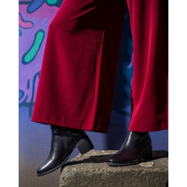 Seastar Elegantní černé boty černá 1