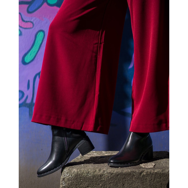 Seastar Elegantní černé boty černý 1