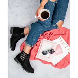 Queen Vivi Stylové boty Chelsea černá 1 Queen Vivi Stylové boty Chelsea černá 1