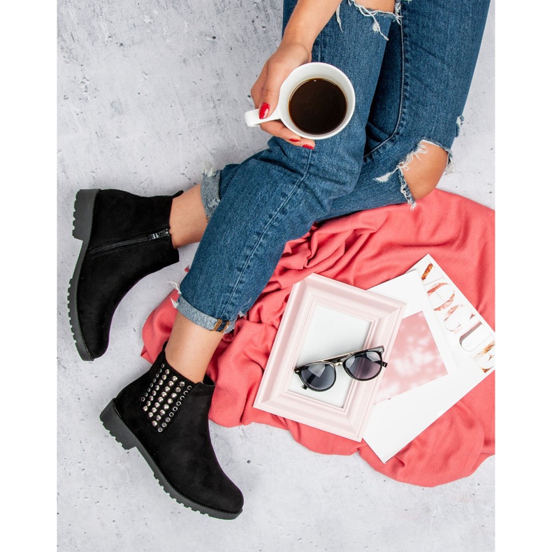 Queen Vivi Stylové boty Chelsea černá 1