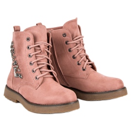 Bestelle Semišové lapače růžový 1