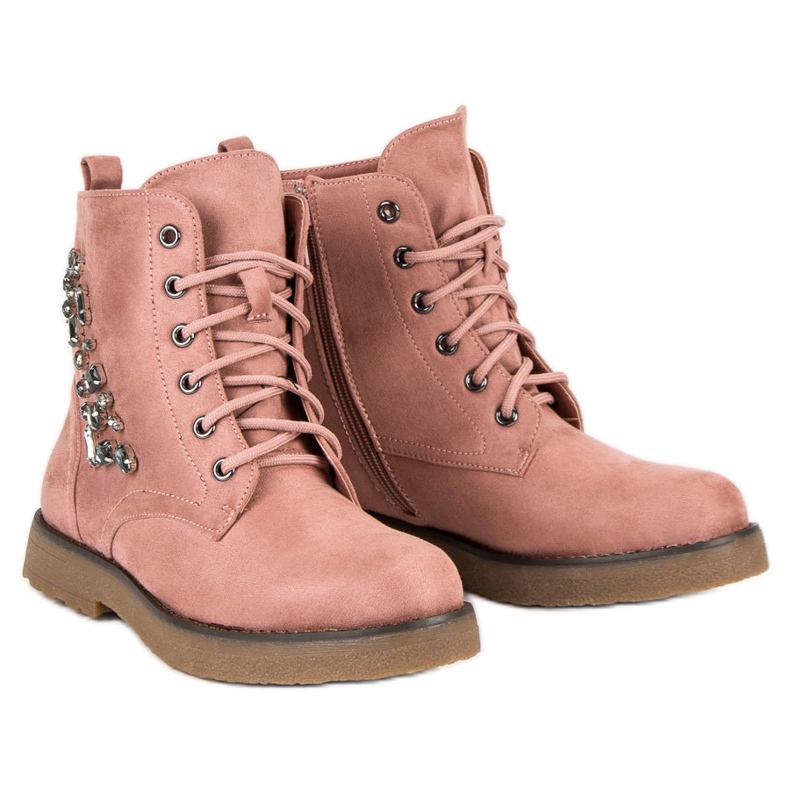 Bestelle Semišové lapače růžový 1