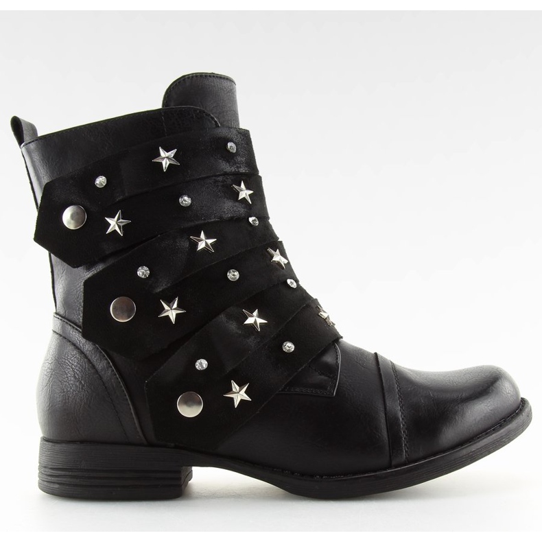Černé vojenské boty C567 Black černý 1