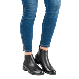 J. Star Nízké boty Chelsea černý 1