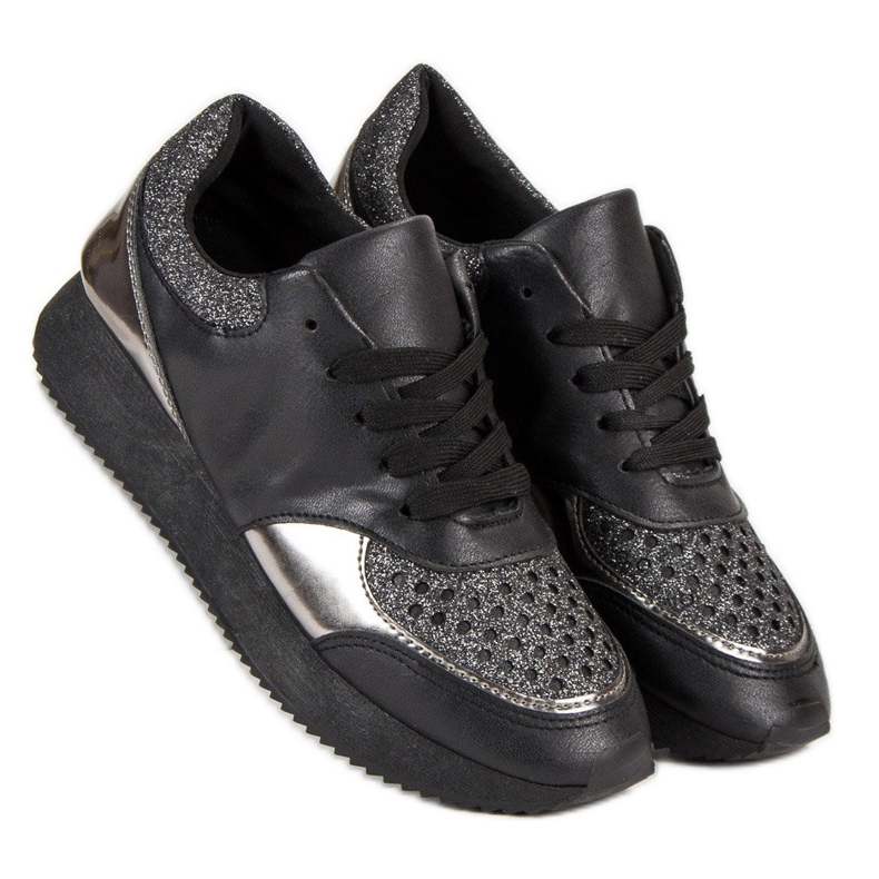 Módní tenisky černá 2