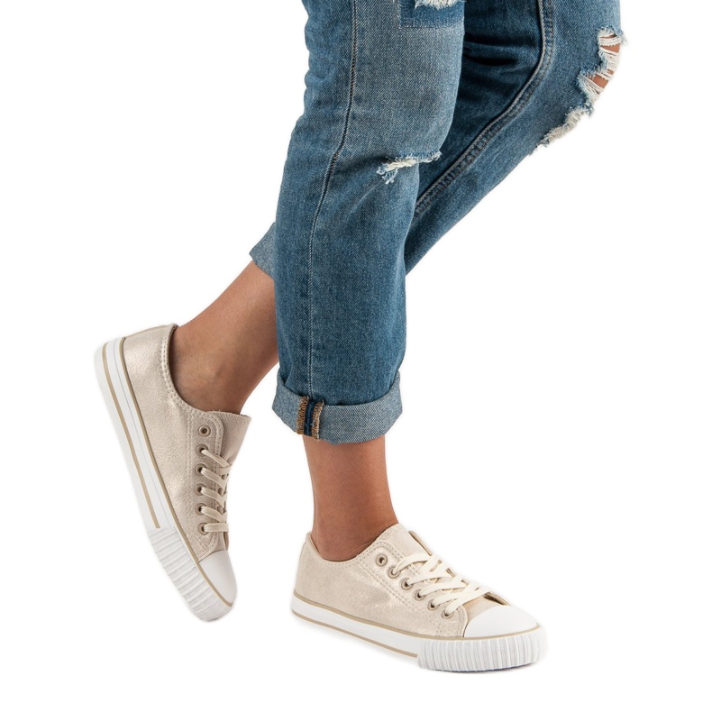 Zlaté tenisky zlatý 1