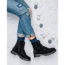 Seastar Módní dělnické boty černý 1