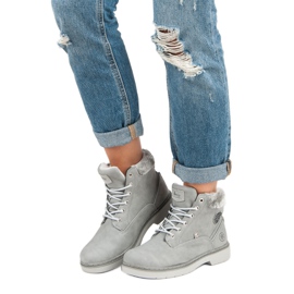 American Club Teplí američtí lovci šedá 1