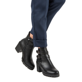 Filippo Neformální boty na sloupku černý 1