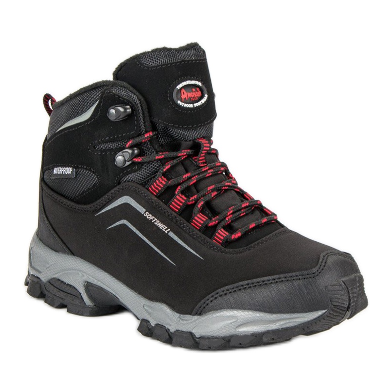 American Club Dámské zimní americké boty černá 2