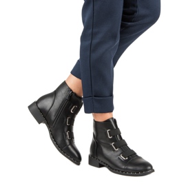 Filippo Stylové kozačky černý 1