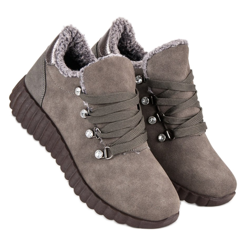 Kylie Semišové tenisky hnědý 1