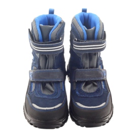 Membránové boty Bartek 44673 modrý šedá námořnická modř 2