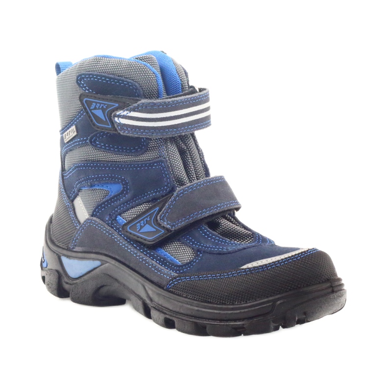 Membránové boty Bartek 44673 modrý šedá námořnická modř 1