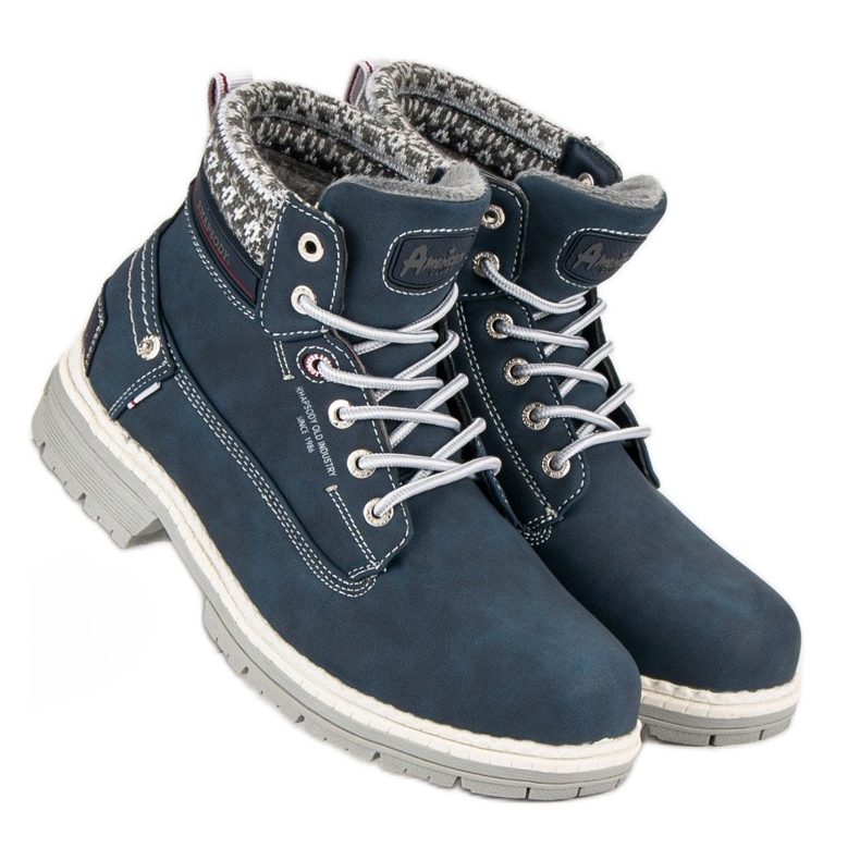 American Club Dámské americké trapery modrý 1