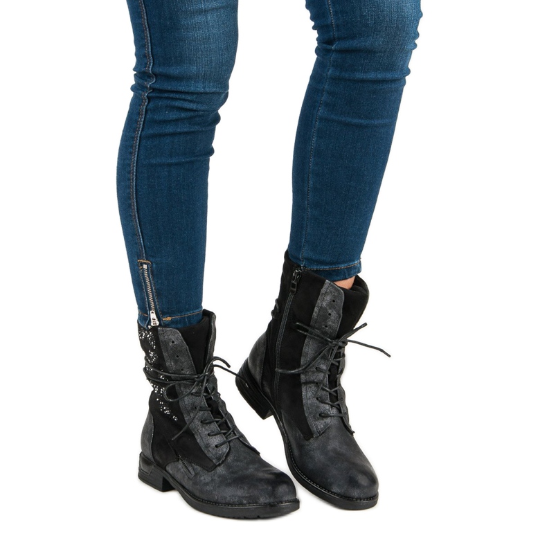 Kayla Módní dělníci černá 1