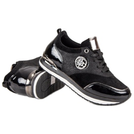 Aclys Svázané sportovní boty černý 1