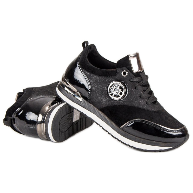 Aclys Svázané sportovní boty černá 1