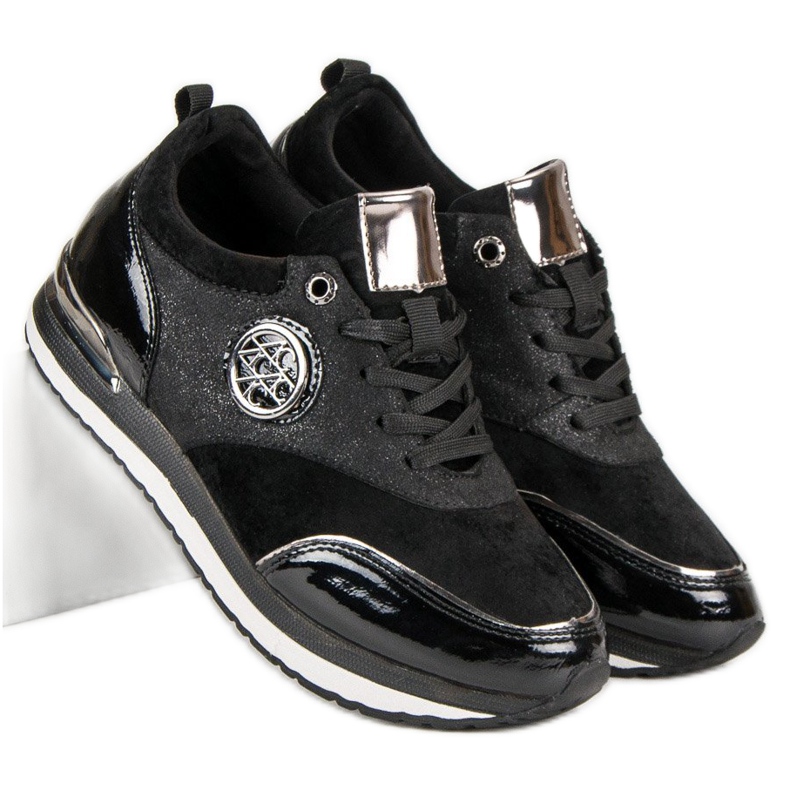 Aclys Svázané sportovní boty černý 2