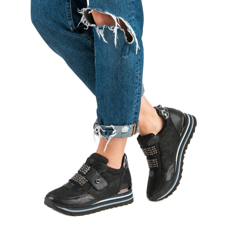 Aclys Boty, tenisky černá 2