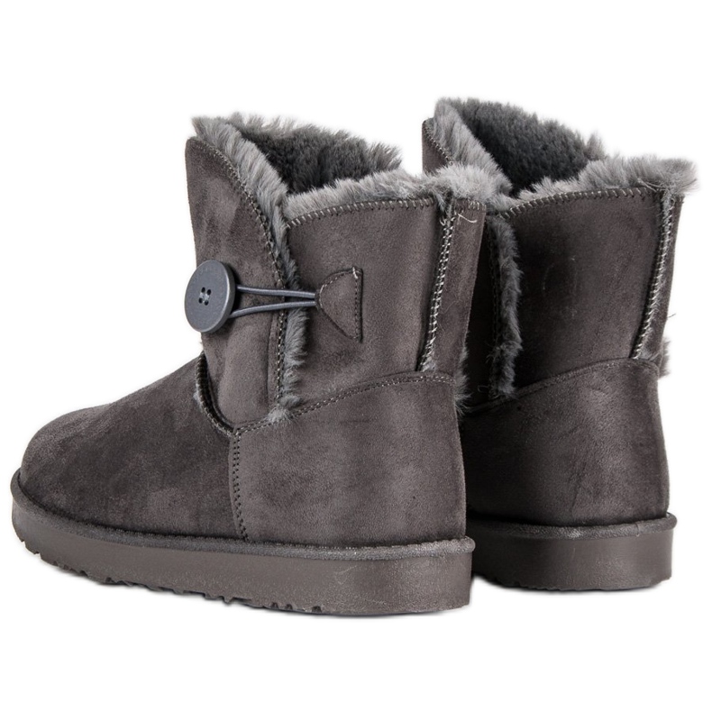 Kylie Semiš Mukluki šedá 2