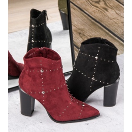 Kylie Semišové černé boty černý 1