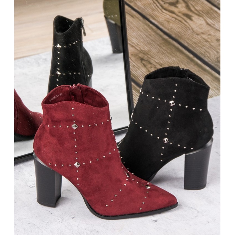 Kylie Semišové černé boty černá 1