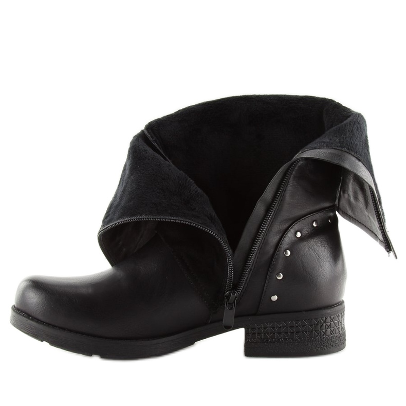 Černé vojenské boty GD-ZN78 Black černý 2