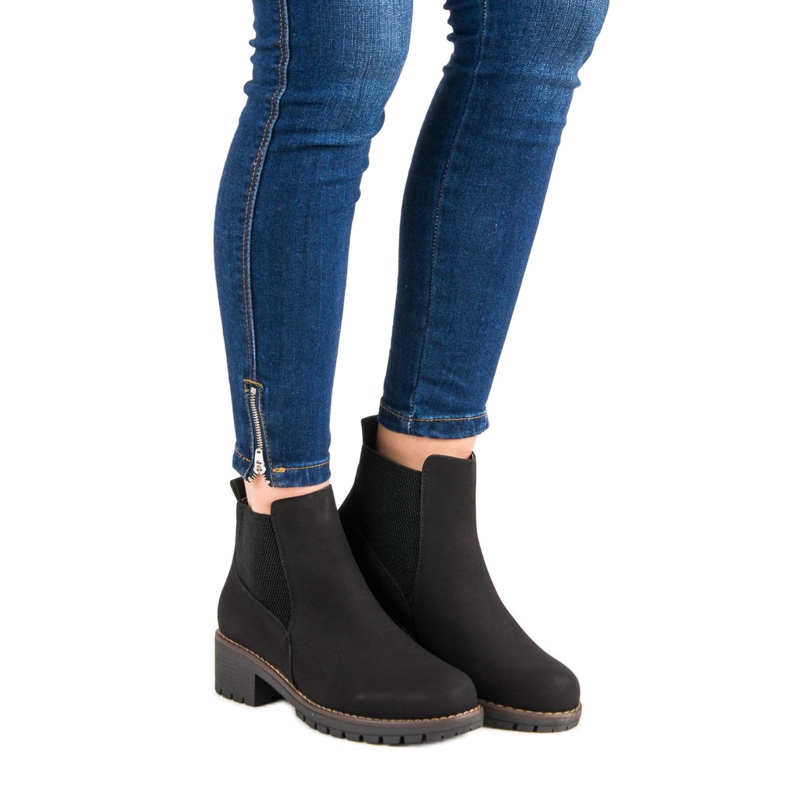 Chelsea boty černá 1