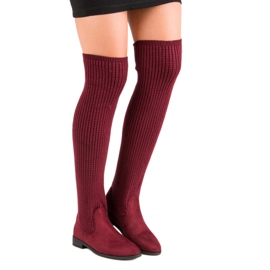 Módní mušketýři vícebarevný červené 2