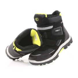 American Club Boty s membránou American 1813 černé černá zelená 5