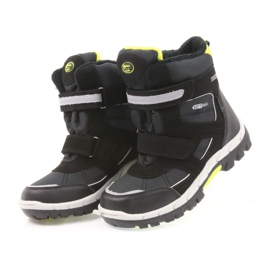 American Club Boty s membránou American 1813 černé černá zelená 4