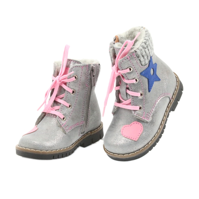 Dřeváky Ren But 1508 šedá 4