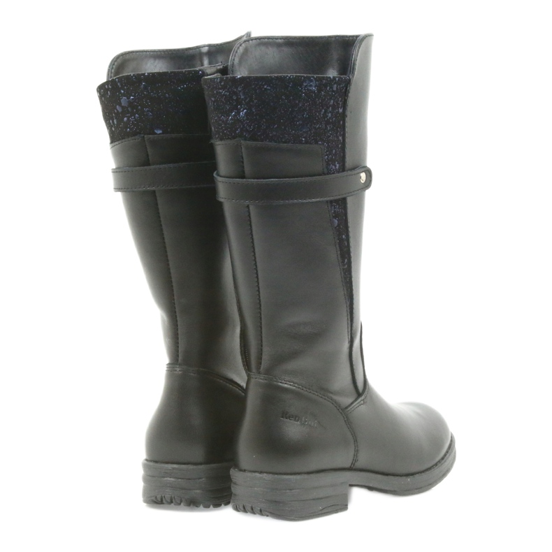 Ren But černé dlouhé boty 4371 černá námořnická modrá 4 Ren But černé dlouhé boty 4371 černá námořnická modrá 4