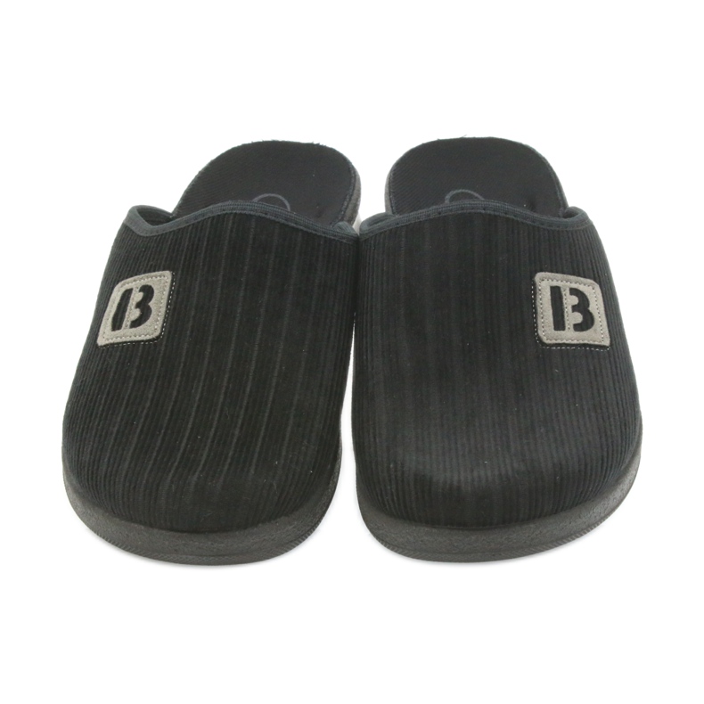 Pantofle pánské boty Befado 548m015 černé pantofle černá 3