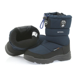 American Club Boty s membránou American 801SB navy blue černý námořnická modř 4