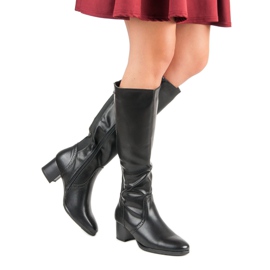 Filippo Klasické černé boty černý 2