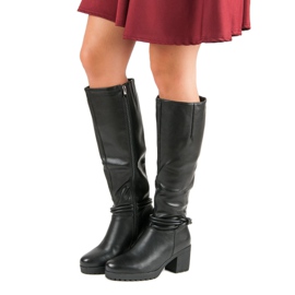 Filippo Neformální boty na sloupku černý 2