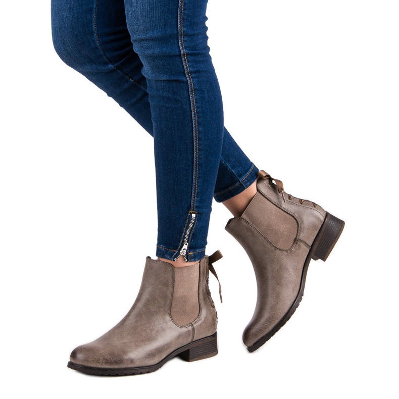 Kayla Chelsea boty hnědý vícebarevný 2 Kayla Chelsea boty hnědý vícebarevný 2